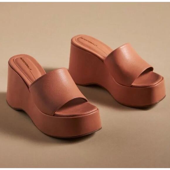 Anthropologie Shoes - NWT Anthropologie Intentionally Blank Platform Wedge Sandals - 40 EU